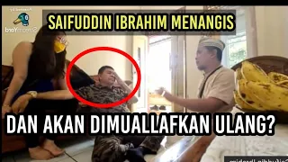 Saifudin kembali syahadat?