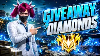 Dimond's Giveaway 💎 #freefire #freefirelive #freefirepakistan