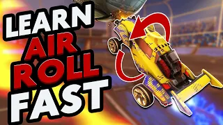 How To MASTER Air Roll Left in ONE week on Rocket League (in depth)