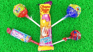 Satisfying Relaxing ASMR | New Mixing Lollipop Candy & Unboxing Lollipops Chocolate Cutting Video