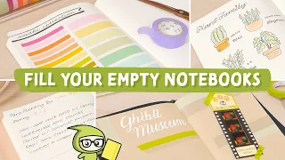 📚 10 Creative Ways to Fill Your Empty Notebooks
