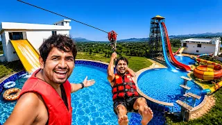 I Visited MR. INDIAN HACKER Biggest Water Park 😍