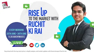 #RuchitKiRai: 21-Jun-22 | Daily Share Market Live Updates and Trading Tips with Ruchit Jain | 5paisa