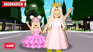 🔴 LIVE  - DIA DAS PRINCESAS NO BROOKHAVEN : Historinhas de roblox