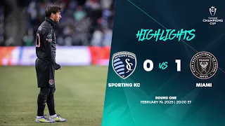 Messi winner in FREEZING temperatures!🥶 | Sporting KC 0-1 Inter Miami Highlights 2025 Champions Cup