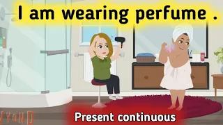 Present continuous English conversation | Present  continuous tense | Learn English