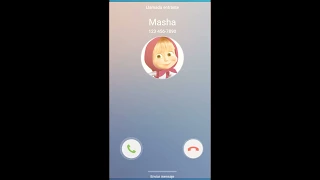 Llamada a Masha (Masha y El Oso)