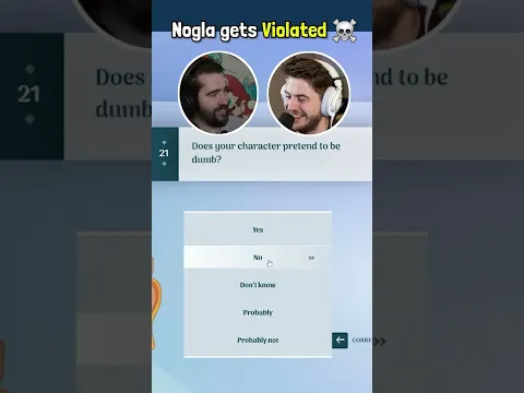 Nogla gets VIOLATED by Akinator AI💀