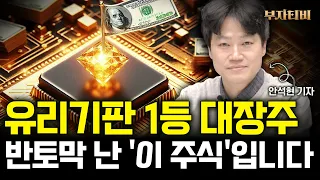 유리기판 1등 대장주 '이 주식' 전세계 돈 쓸어 담는다 (안석현 기자 2부)