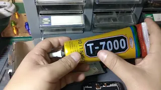 Pegamento T-7000 / Cambio de pantalla Paso a Paso