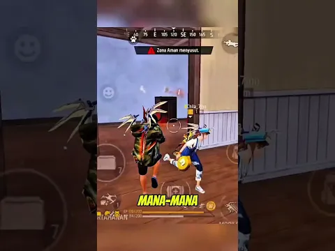 adek turun ditempat rame Abang marahin?? takut rank GM turun!!😤😱 #freefire #game
