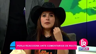 Perlita reacciona ante comentarios de Recta sobre llegada de Emily | Gente Regia