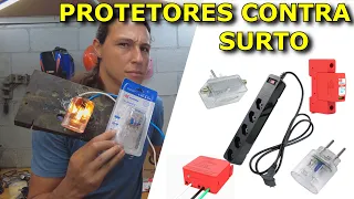 SUPER TESTE DE PROTETORES CONTRA SURTOS ELÉTRICOS