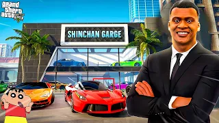 Franklin & Shinchan Opened the BIGGEST Billionaire Car Showroom Ever in GTA 5