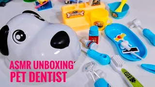 ASMR Unboxing Pet Dentist Set | Satisfying Video #asmr #unboxing #review