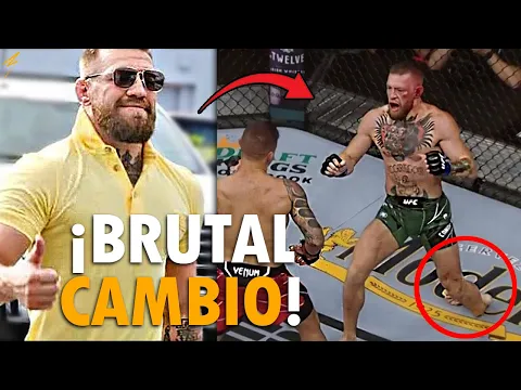 El brutal cambió físico de Conor McGregor tras romperse la pierna!