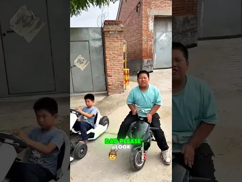 Dad Fixed Both Our Bicycles!😱🏍️Petrol vs Battery Surprise!🔋⛽