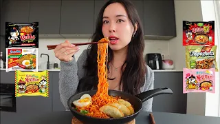 eating noodles everyday for a week