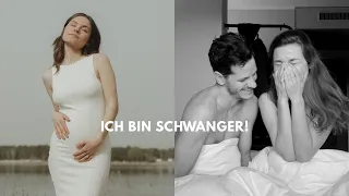 ICH BIN SCHWANGER / Live Reaktion & erste Symptome
