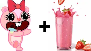 What Happens if ? Happy Tree Friends And Their Favorite Food and Drinks