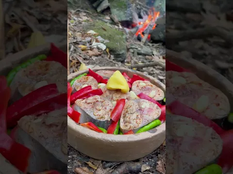 TOPRAK KİREMİTTE PALAMUT BALIĞI - Cooking Bonito on Earthen tile