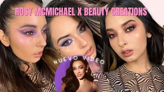 Rosy Mcmichael y Beauty Creations!  3 Looks!  Laura Makeup