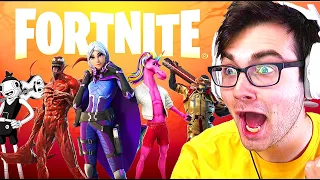 Fortnite Season 8 REVEAL LIVE REACTION (Season 8 Battle Pass, Leaks, Skins and MORE!)
