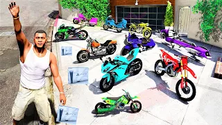 ¡Robando MOTOS MILLONARIAS & REGALOS EL DIA DE REYES en GTA 5!