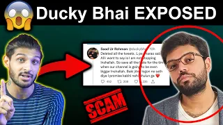 Ducky Bhai EXPOSED | The biggest Hypocrite