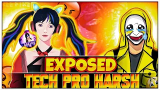 Tech pro harsh Exposed 😡. | Tech pro Harsh roast video. | Tech pro Harsh reality. @TechProHarsh