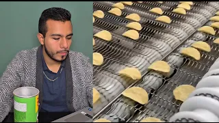 Cómo se hacen las Papas Pringles - Reacción