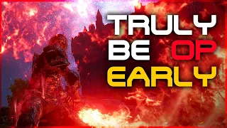 Elden Ring - Most BROKEN Build You Can Make EARLY in 2 HOURS! | Sword of Night & Flame Build Guide