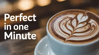 60 Seconds to Barista Glory – Pour a Perfect Tree Top tulip!