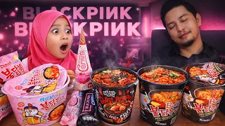 BLACKPINK FOOD THEMED 🖤💔 [PAPA KENAPA?! ] LEPAS MAKAN DAEBAK GH0ST PEPPER & SAMYANG CARBONARA 🫣