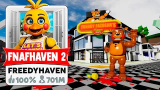 I Created Five Nights At Freddy’s 2 As A Movie In Brookhaven 🎬 MikuBlox