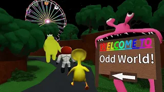 RAINBOW FRIENDS: CHAPTER 2 MUNDO ESTRANHO! A ORIGEM DOS MONSTRO NOVO FINAL E JUMPSCARE! ROBLOX