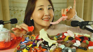 인생 마지막 스웨디시 젤리 ASMR｜귀로 듣는 먹방, 이팅사운드｜거의 No Talking