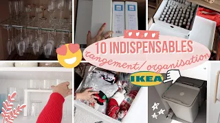 MES 10 INDISPENSABLES IKEA POUR ORGANISER LA MAISON ⎜Astuces rangement