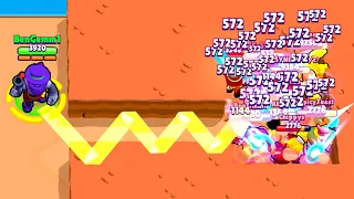 Satisfying 1000 IQ Kills ONLY!!! 🤩 (brawl stars geometry)