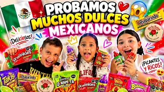 PROBAMOS DULCES MEXICANOS😁 🇲🇽 (Weyder se los quería comer todos🫣😅)