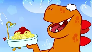 مقهى اوم نوم Om Nom Stories -  طبق العمالقة Giant plate