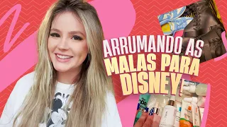 ARRUMANDO AS MINHAS MALAS PARA DISNEY! 😱🏰