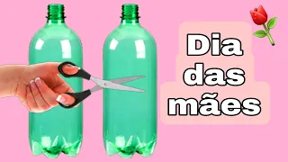 3 Idéias para o DIA DAS MÃES com GARRAFA PET e caixa de leite diy