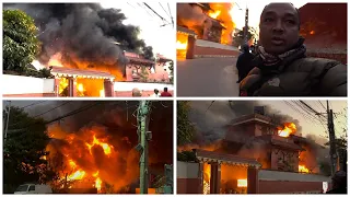 Massive Fire 🔥in Kathmandu - Push 4th काठमाडौंमा भीषण आगलागी - पुश ४
