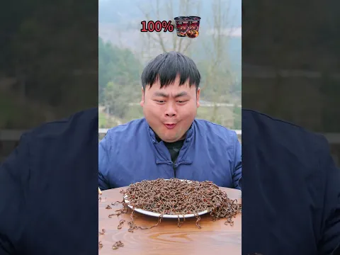 Would you dare eat ghost pepper noodles？ #funny #food