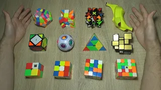 REZOLV COLECTIA MEA DE PUZZLE-URI RUBIK #jucarii #jucariicopii