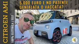 CITROEN AMI PREGI e DIFETTI, prezzo, tecnologia. Il TEST DRIVE.