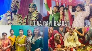 Vlog #491 | लो आ गई बारात | @mampirahul  ki behen ki shaadi | जयमाला | Sachin Manisha Raj