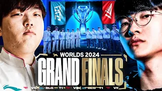 THE WORLDS FINALS - T1 VS BLG - WORLDS 2024 - CAEDREL