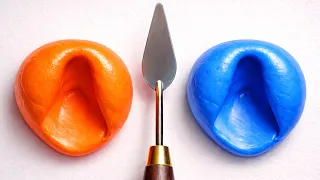 Satisfying Color Mixing with Clay 🎨 ASMR LIVE | Logos, Colors Flags & Jerseys